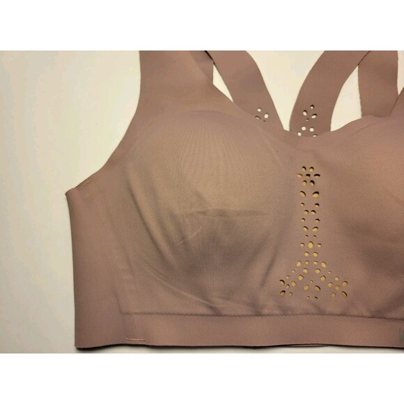 Victoria's Secret Victoria Sport Angel Max Bra Tan Cutout Floral Women Size 32C - Picture 2 of 16